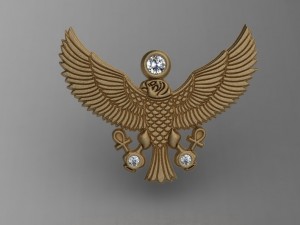 egyptian eagle 2018 Model do druku 3D