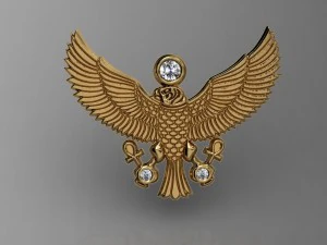 egyptian eagle 2018 3D Print Model