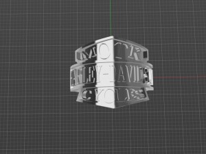 ring for men harli davidion 3D-Druckmodell