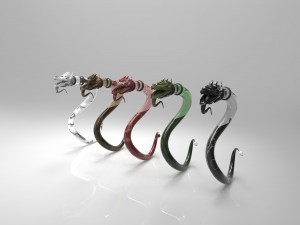 earring-dragon 2018 3D 프린트 모델