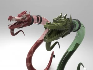 earring-dragon 2018 3D Print Model