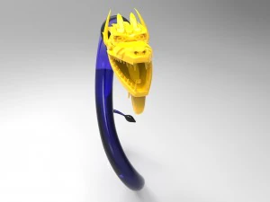 earring-dragon 2018 3D Print Model