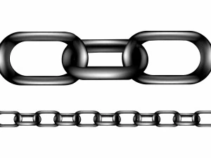 catena di metallo Modello 3D