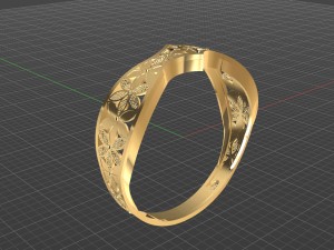 ring arabi 3D 프린트 모델