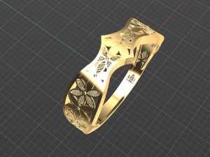 ring arabi 3D 打印模型