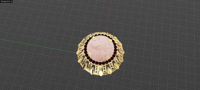 ring arabic 2018 3D Print Model .c4d .max .obj .3ds .fbx .stl .blend 