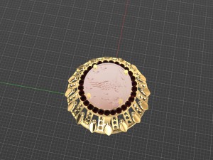 ring arabic 2018 3D 프린트 모델