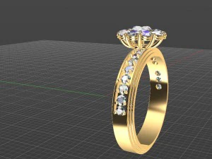 ring women 3D Print Model