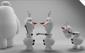 disney frozen 3D प्रिंट मॉडल .c4d .max .obj .3ds .fbx .stl .blend 