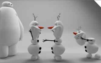 disney frozen 3D Print Model .c4d .max .obj .3ds .fbx .stl .blend 
