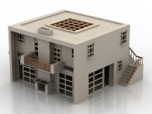 house 3D 모델