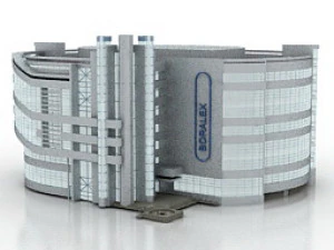 офисное здание 3D Модель