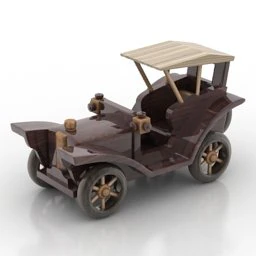 classice car 1915 3D Model .c4d .max .obj .3ds .fbx .stl .blend