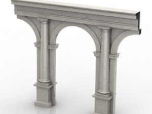 columns roma 3D 모델