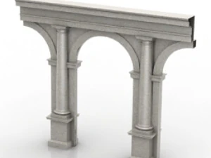 columns roma 3D Model