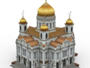 palace in russia 3D Model