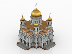 palace in russia 3D Модель