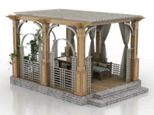 garden palace-2019 3D Model