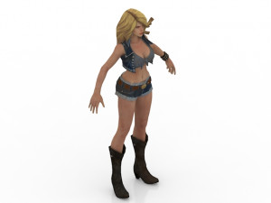girl 3d 3D 프린트 모델