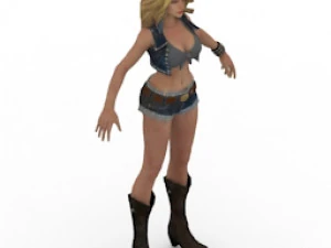 girl 3d 3D Print Model
