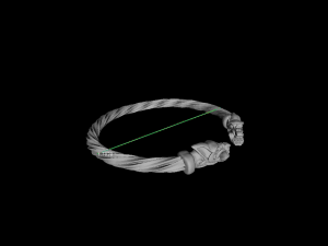 viking bracelet 3D Print Model