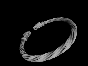 viking bracelet 3D Print Model