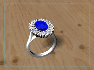 queen-ring 3D प्रिंट मॉडल