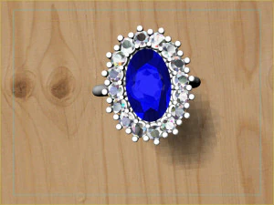 queen-ring 3D Print Model