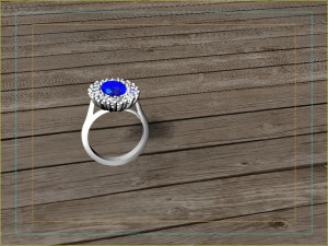 queen-ring 3D प्रिंट मॉडल