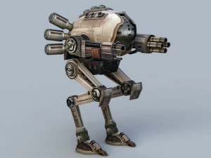 Verteidigungsgang 3D Modell