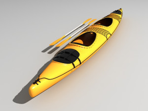 kayak Modèle 3D