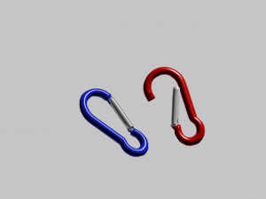 spring snap hook 3D Model