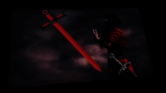 sword 3D Model .c4d .max .obj .3ds .fbx .stl .blend 