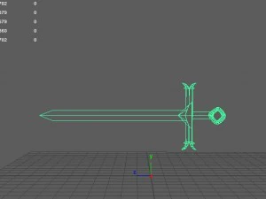 sword 3D Model