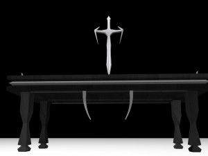 vampire table Modelo 3D