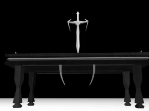 vampire table 3D Model