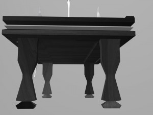 vampire table Modelo 3D