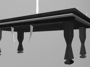 vampire table Modelo 3D