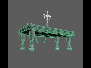 vampire table 3D Model