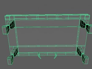 vampire table 3D Model
