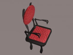 vampire chair 3D Model