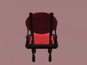 vampire chair 3D Model