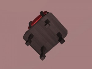 vampire chair 3D मॉडल