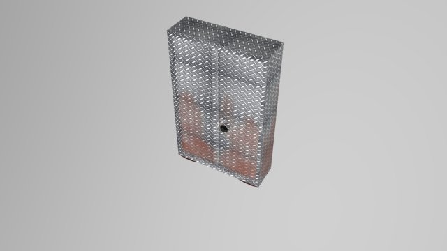 metal rusty safe 3D मॉडल .c4d .max .obj .3ds .fbx .stl .blend 