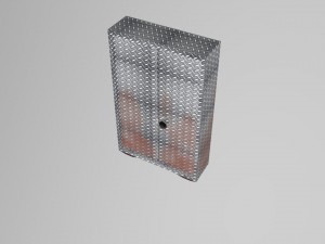 metal rusty safe 3D Model