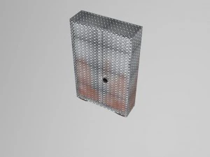 металевий іржавий сейф 3D Модель