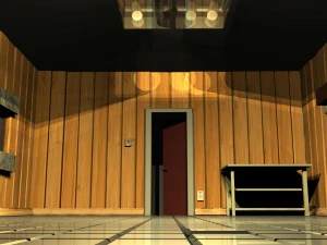 simple room scene 3D Model