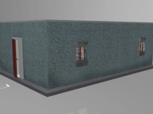 simple room scene 3D Model