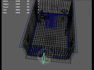 simple room scene 3D Model
