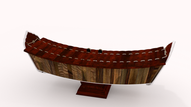 thailand xylophone 3D Model .c4d .max .obj .3ds .fbx .stl .blend 